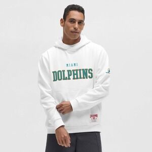 Lululemon Miami Dolphins Steady State Pullover Hoodie White Size M New W/‎ Tags